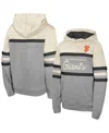 Mitchell & Ness Men's Cream San Francisco Giants Head Coach Pullover Hoodie In Cream