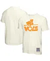 Mitchell & Ness Cream Tennessee Volunteers Vintage Tone T-shirt In Cream