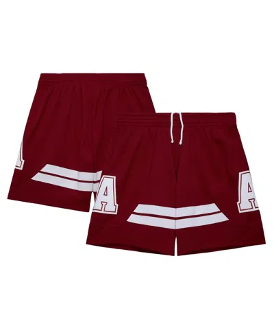 Mitchell & Ness Men's Crimson Alabama Crimson Tide 2003/04 Throwback Jersey Shorts