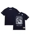 Mitchell & Ness Men's Derek Jeter Navy New York Yankees Cooperstown Collection Heavyweight Premium Player Vintage-li In Navy,white