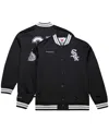 Mitchell & Ness Men's Frank Thomas Black Chicago White Sox Legends Collection Vintage Satin Full-snap Jacket In Black