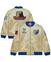 Mitchell & Ness Men's Gold Morgan State Bears Team Og 2.0 Lightweight Satin Full-zip Jacket