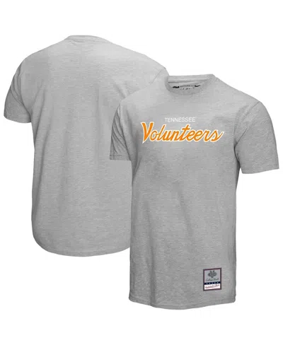 Mitchell & Ness Gray Tennessee Volunteers Elite Script T-shirt