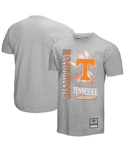 Mitchell & Ness Gray Tennessee Volunteers Retro Brush Mineral Wash T-shirt