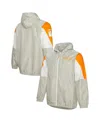 Mitchell & Ness Men's Gray Tennessee Volunteers Throw It Back Full-zip Windbreaker Jacket