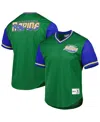 Mitchell & Ness Men's Green Colorado Rapids Mesh V-neck T-shirt