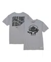Mitchell & Ness Men's Heather Gray Bruce Lee Celebrating 5 Years T-shirt In Heather Gray