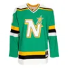Mitchell & Ness Men's Hockey Jacket Nhl Dark Jersey 1989 No 9 Modano Minsta Green In Green