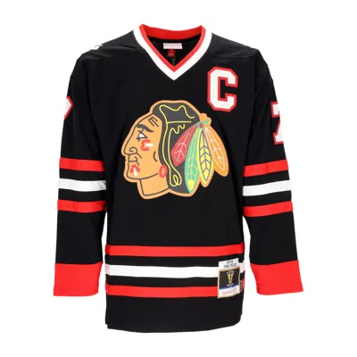 Mitchell & Ness Men's Hockey Jersey Nhl Dark Alternate Jersey 1997 No 7 Chelios Chibla Original Team Colors