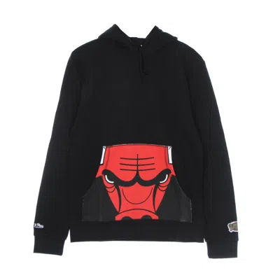 Mitchell & Ness Men's Hoodie Nba Cropped Logo Hoody Hardwood Classics Chibul Black/original Team Colors