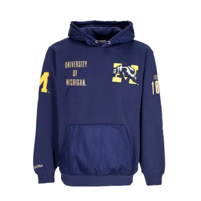Mitchell & Ness Men's Hoodie Ncaa Team Og 2.0 Fleece Hoodie Vintage Logo Micwol Original Team Colors