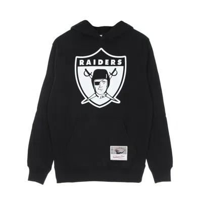 Mitchell & Ness Men's Hoodie Nfl Big Face 3.0 Hoodie Oakrai Black
