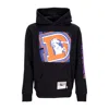 Mitchell & Ness Men's Hoodie Nfl Big Face 7.0 Hoodie Denbro Black In Black