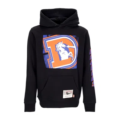 Mitchell & Ness Men's Hoodie Nfl Big Face 7.0 Hoodie Denbro Black