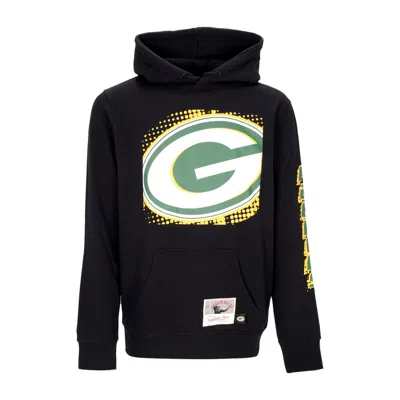 Mitchell & Ness Men's Hoodie Nfl Big Face 7.0 Hoodie Grepac Black