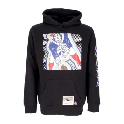 Mitchell & Ness Men's Hoodie Nfl Big Face 7.0 Hoodie Neepat Black