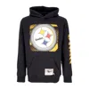 Mitchell & Ness Men's Hoodie Nfl Big Face 7.0 Hoodie Pitste Black In Black