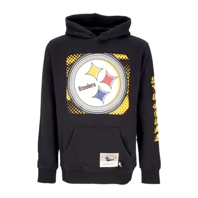Mitchell & Ness Men's Hoodie Nfl Big Face 7.0 Hoodie Pitste Black