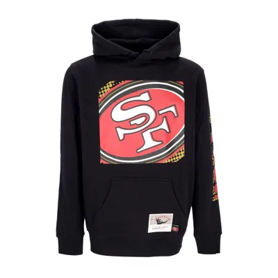 Mitchell & Ness Men's Hoodie Nfl Big Face 7.0 Hoodie Saf49e Black