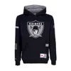Mitchell & Ness Men's Hoodie Nfl Team Origins Fleece Hoodie Oakrai Black In Black