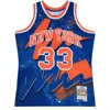 Mitchell & Ness "nba Knicks 1991 Patrick Ewing" Hyper Hoops Swingman Jersey Vest Top In Blue