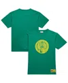 Mitchell & Ness Men's Kelly Green Boston Celtics Hardwood Classics Neon Nights Premium T-shirt