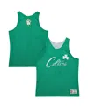 Mitchell & Ness Men's Kelly Green Boston Celtics Hardwood Classics Reversible Mesh Practice Jersey In Kelly Green