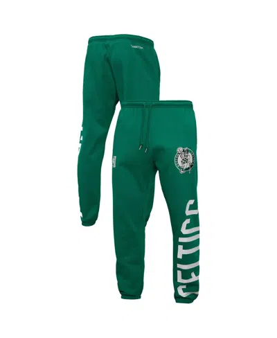 Mitchell & Ness Kelly Green Boston Celtics Hardwood Classics Team Origins Pants