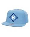 Mitchell & Ness Men's Light Blue Brooklyn Dodgers Cooperstown Collection Basic Flip Snapback Hat