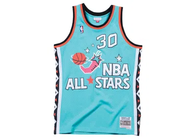 Pre-owned Mitchell & Ness Men's  Allstar East 199697 Scottie Pippen Swingman Jersey In Teal