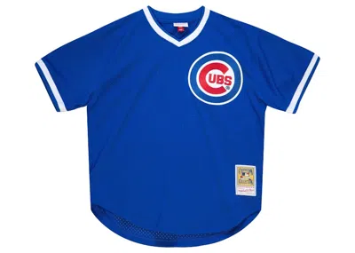 Pre-owned Mitchell & Ness Men's  Andre Dawson Chicago Cubs 1987 Pullover Authentic Jersey In Royal