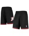 Mitchell & Ness Men's  Black Philadelphia 76ers Primary Team Logo Hardwood Classics Swingman Shorts In Black
