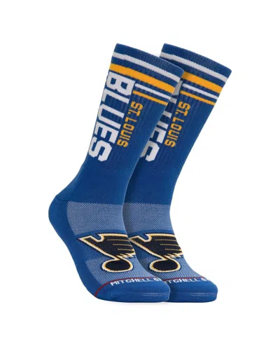 Mitchell & Ness Men's  Blue St. Louis Blues Power Play Crew Socks