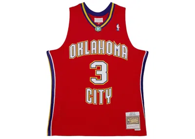 Pre-owned Mitchell & Ness Men's  Chris Paul New Orleans Hornets Alternate 200607 Swingman Nba Jersey In Red