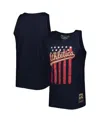 Mitchell & Ness Men's  Navy Oakland Athletics Cooperstown Collection Stars And Stripes Tank Top In Navy