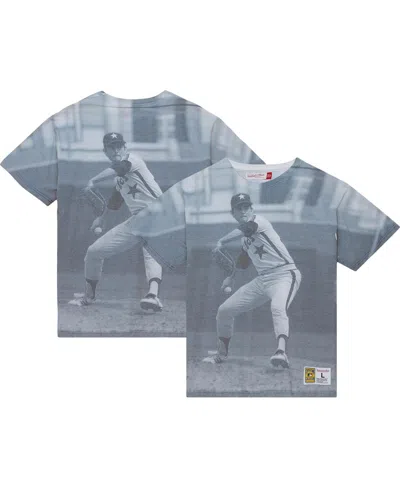 Mitchell & Ness Men's  Nolan Ryan Houston Astros Cooperstown Collection Highlight Sublimated Player G In White