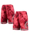 Mitchell & Ness Men's  Red Chicago Bulls Hardwood Classics 1997 Galaxy Swingman Shorts In Red