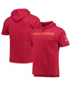 Mitchell & Ness Men's  Red Tampa Bay Buccaneers Game Day Hoodie T-shirt In Red