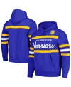 Mitchell & Ness Men's  Royal Golden State Warriors Head Coach Pullover Hoodie In Royal