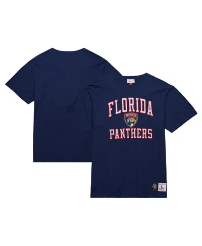 Mitchell & Ness Men's Navy Florida Panthers Legendary Slub T-shirt