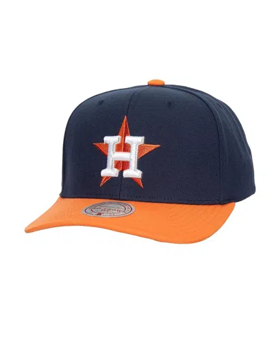Mitchell & Ness Mitchell Ness Men's Navy Houston Astros Team Pro Snapback Hat
