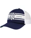 Mitchell & Ness Men's Navy New York Yankees Sideline Trucker Adjustable Hat In Navy