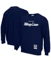 Mitchell & Ness Navy Penn State Nittany Lions Elite Script Pullover Sweatshirt In Blue
