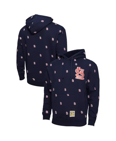 Mitchell & Ness Men's Navy St. Louis Cardinals Repeat Pullover Hoodie