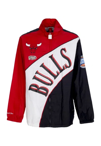 Mitchell & Ness Men's Nba Arched Retro Lined Windbreaker Chibul Multi/white Windbreaker Jacket