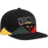 Mitchell & Ness Men's Nba Bhm Crown Snapback Bulls Cap In Black In Black