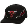 Mitchell & Ness Men's Nba Chicago Bulls Double Trouble Snapback Cap In Black In Black