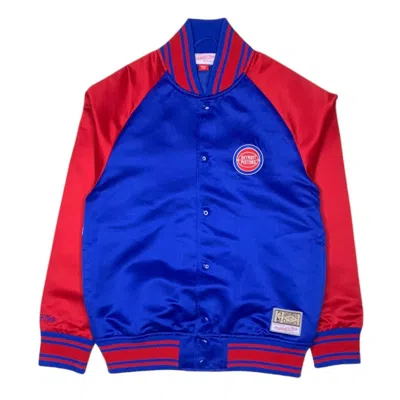 Mitchell & Ness Men's Nba Colossal Jacket In Pistons In Multi