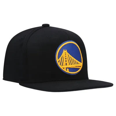 Mitchell & Ness Men's Nba Golden State Warriors Core Basic Snapback Cap In Black/grey