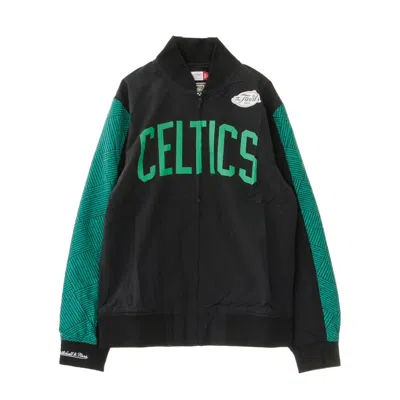 Mitchell & Ness Men's Nba Hook Shoot Warm Up Jacket Boscel In Original Team Colors